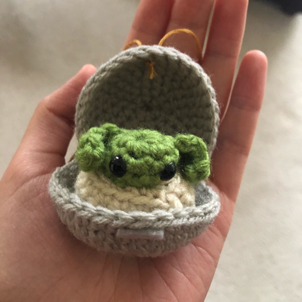 Baby Yoda ornament handmade